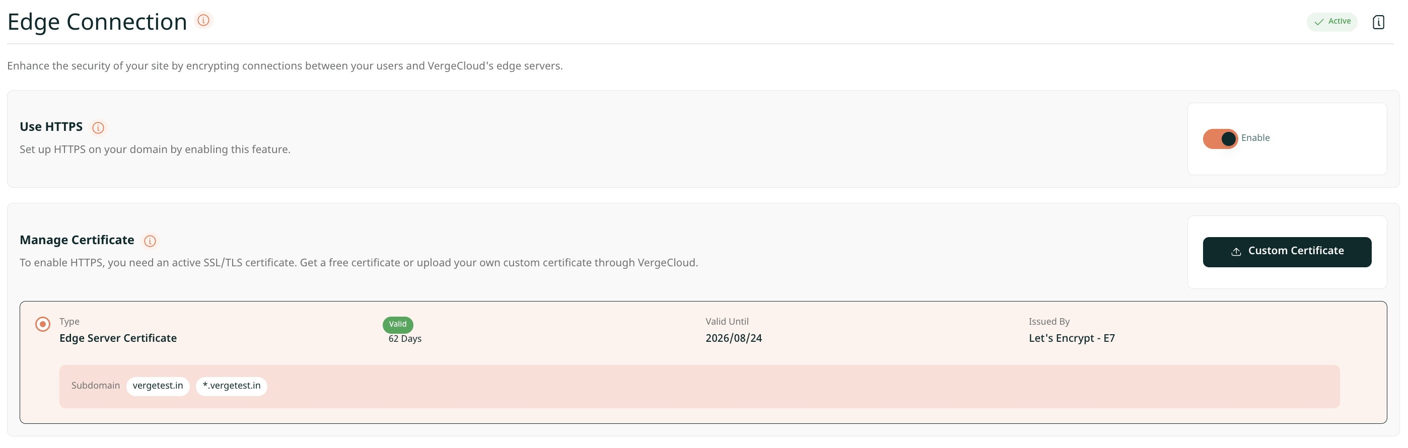 SSL and HTTPS Enforcement  